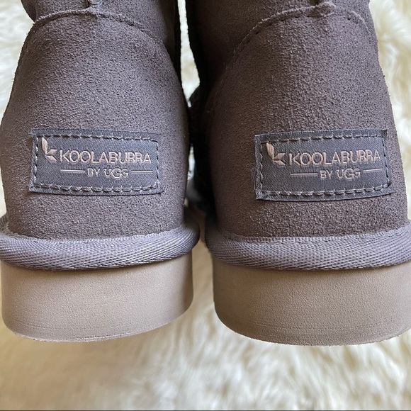 Ugg Koolaburra by Ugg Boots Koola Short Winter Pull On Gray 5 - Picture 6 of 13